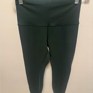 lululemon athletica Dark Green Leggings